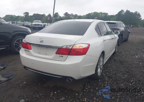 2014 Honda Accord Ex-L V-6 z USA, uszkodzony, nr VIN 1HGCR3F82EA037295